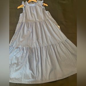 JCrew factory, size 10, summer dress. Very comfy. Worn once.